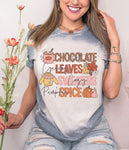 Chocolate Leaves Sweaters Spice