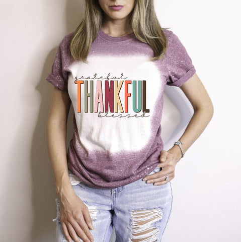 Grateful Thankful Blessed