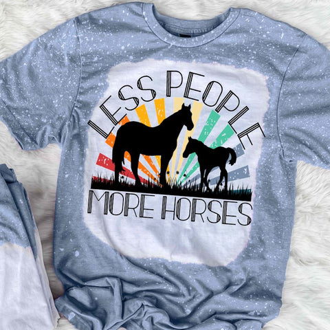Less People More Horses