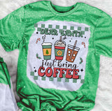 Dear Santa Just Bring Coffee