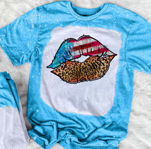 American Flag Lips