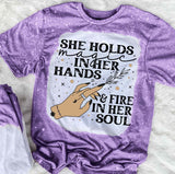 She Holds Magic In Her Hands