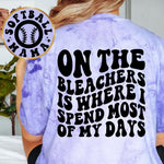 On The Bleachers Baseball Softball Mama