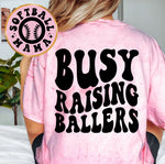 Busy Raising Ballers Softball Mama