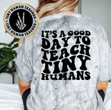 It's A Good Day To Teach Tiny Humans