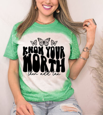 Know Your Worth Then Add Tax