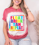 Float Drink Tan Repeat