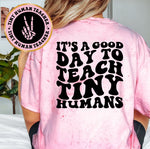 It's A Good Day To Teach Tiny Humans