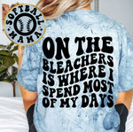 On The Bleachers Baseball Softball Mama