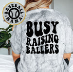 Busy Raising Ballers Baseball Mama