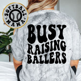 Busy Raising Ballers Softball Mama
