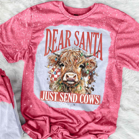Dear Santa Just Send Cows