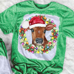 Christmas Wreath Heifer