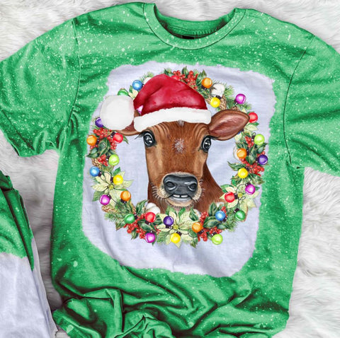 Christmas Wreath Heifer