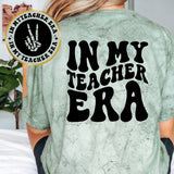In My Teacher Era