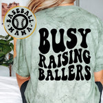 Busy Raising Ballers Baseball Mama