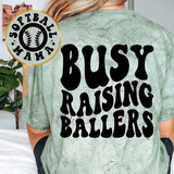 Busy Raising Ballers Softball Mama