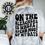 On The Bleachers Baseball Softball Mama