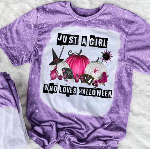 Just A Girl Who Loves Halloween
