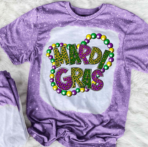 Mardi Gras Bead Necklace