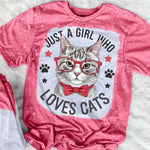 Just A Girl Who Loves Cats