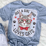 Just A Girl Who Loves Cats