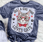 Just A Girl Who Loves Cats