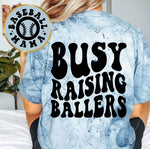 Busy Raising Ballers Baseball Mama