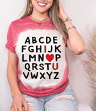 I Love You Alphabet