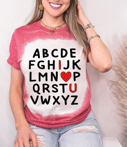 I Love You Alphabet