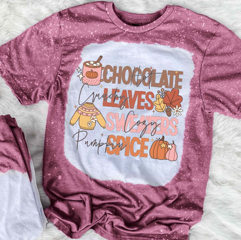 Chocolate Leaves Sweaters Spice