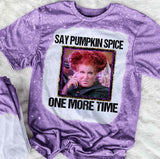 Say Pumpkin Spice One More Time