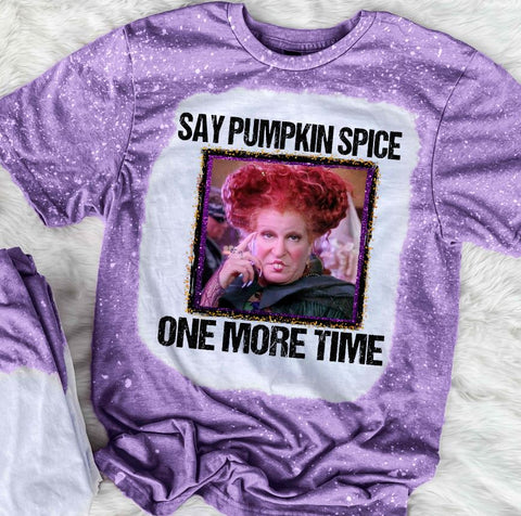 Say Pumpkin Spice One More Time