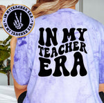 In My Teacher Era