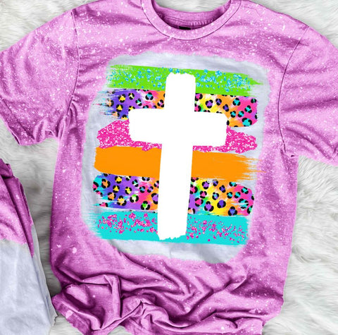 Leopard Print Cross