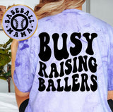 Busy Raising Ballers Baseball Mama