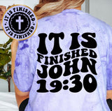 It Is Finished
