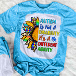 Autism Is Not A Disabilty