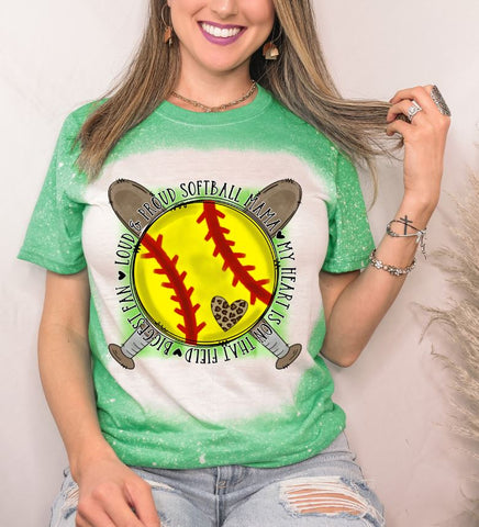 Loud & Proud Softball Mama