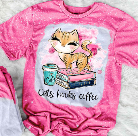 Cats Books Coffee