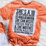 Her Favorite Holiday Is Halloween