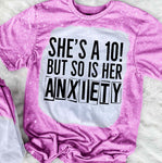 She's A 10 But So Is Her Anxiety