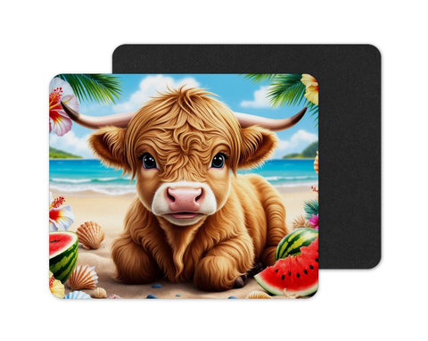 Brown Highland Cow Watermelon