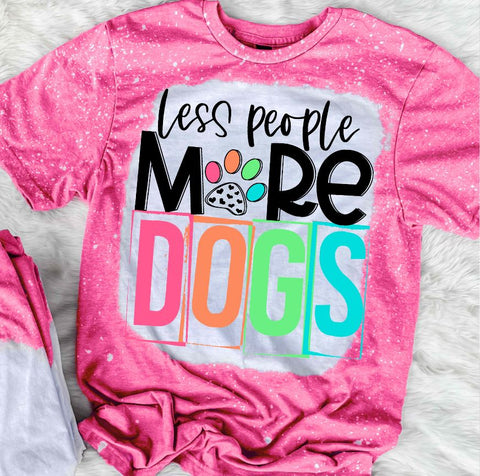 Less people More Dogs