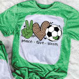 Peace Love Soccer