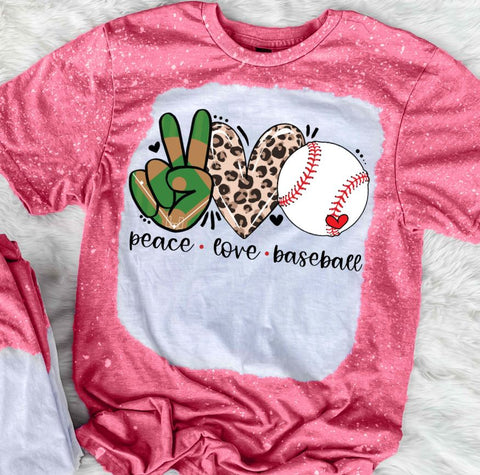 Peace Love Baseball