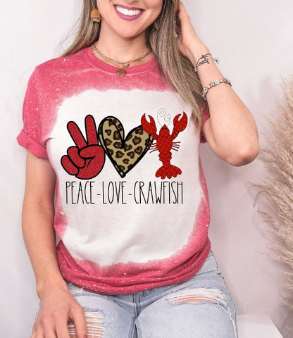 Peace Love Crawfish