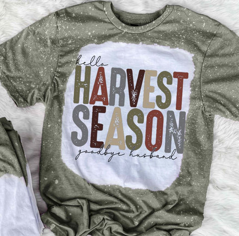 Hello Harvest Season Goodbye Husband