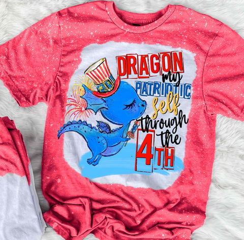 Dragon My Patriotic Self Through The 4th