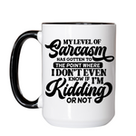 My Level Of Sarcasm